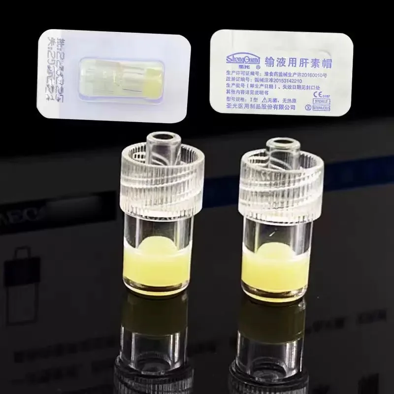 

Disposable Injection Luer Lock Transparent Heparin Cap For Pet Dog Cat Animals Veterinary Suppliers