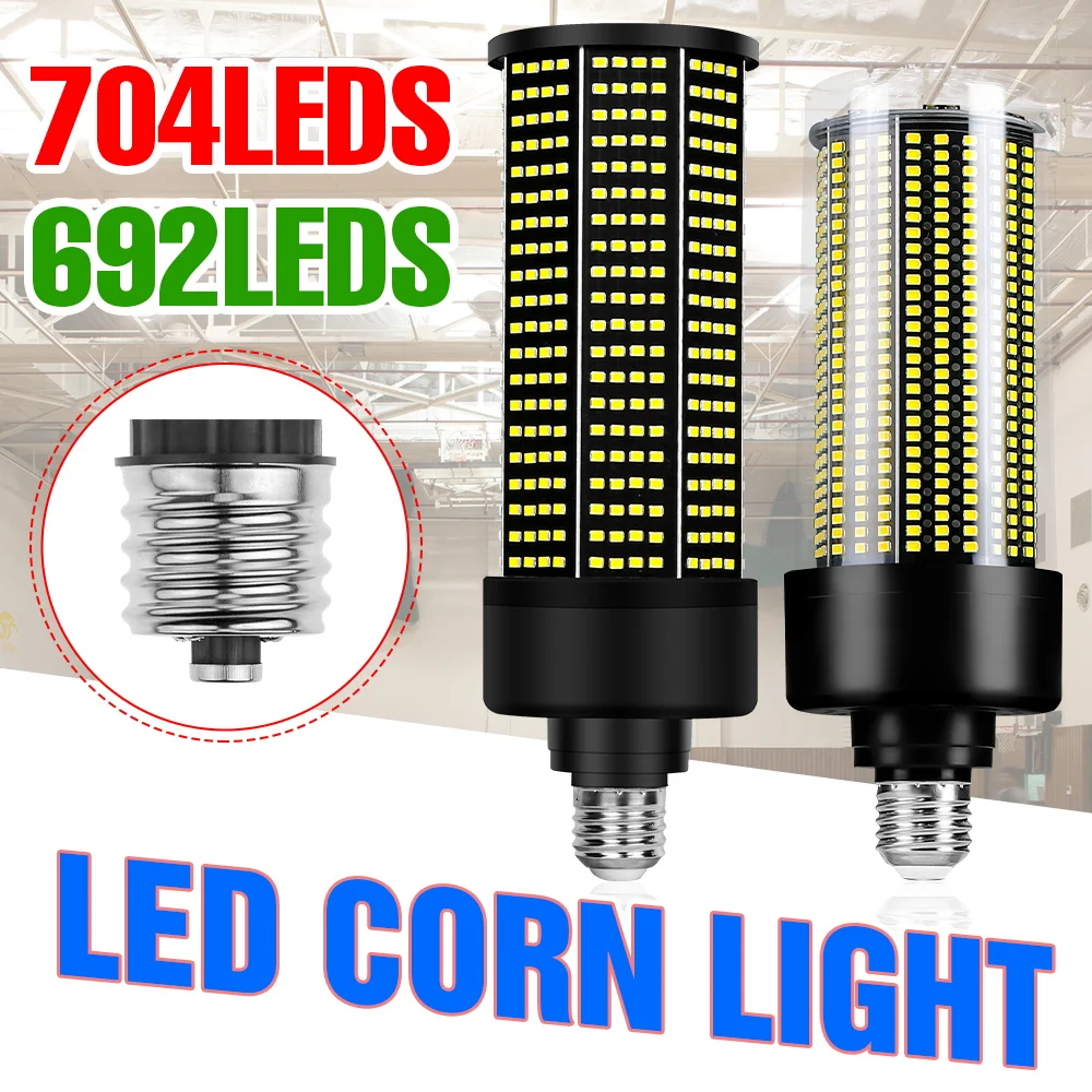120W LED Corn Light E27/E26 Ceiling Chandlier Bulb Indoor Bulb Home Study Room Living Room High Brightness No Flicker Lighting