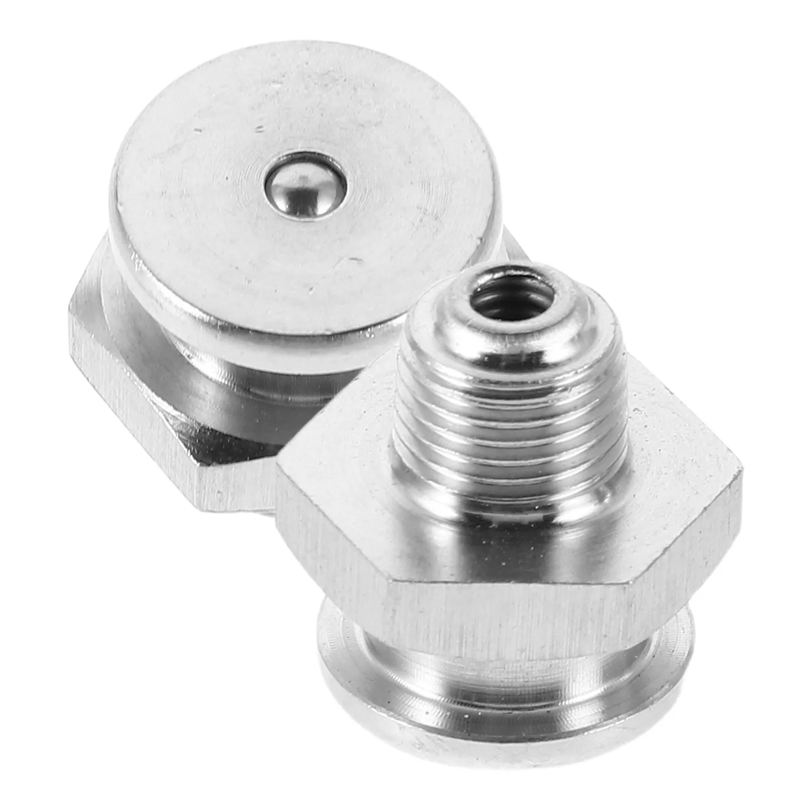 

2Pcs Straight Zerk Nipple Stainless Steel Grease Fitting - Marine Grade Waterproof Oil Injection Connector for Vessel