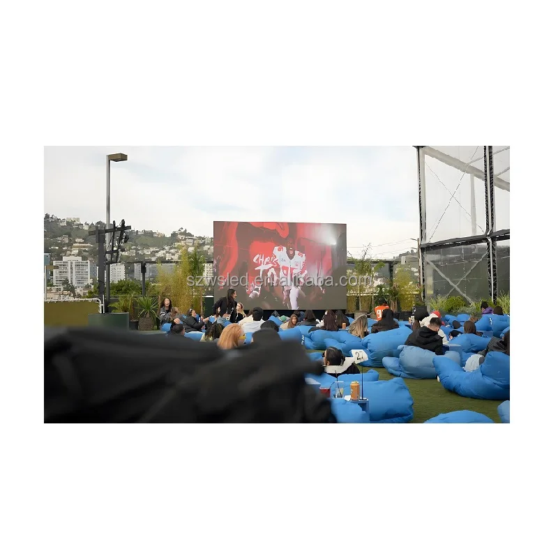P3.91 P4.81 Rental LED Display Waterproof Outdoor Stage Background Screen and Indoor Rental Cabinet Screen