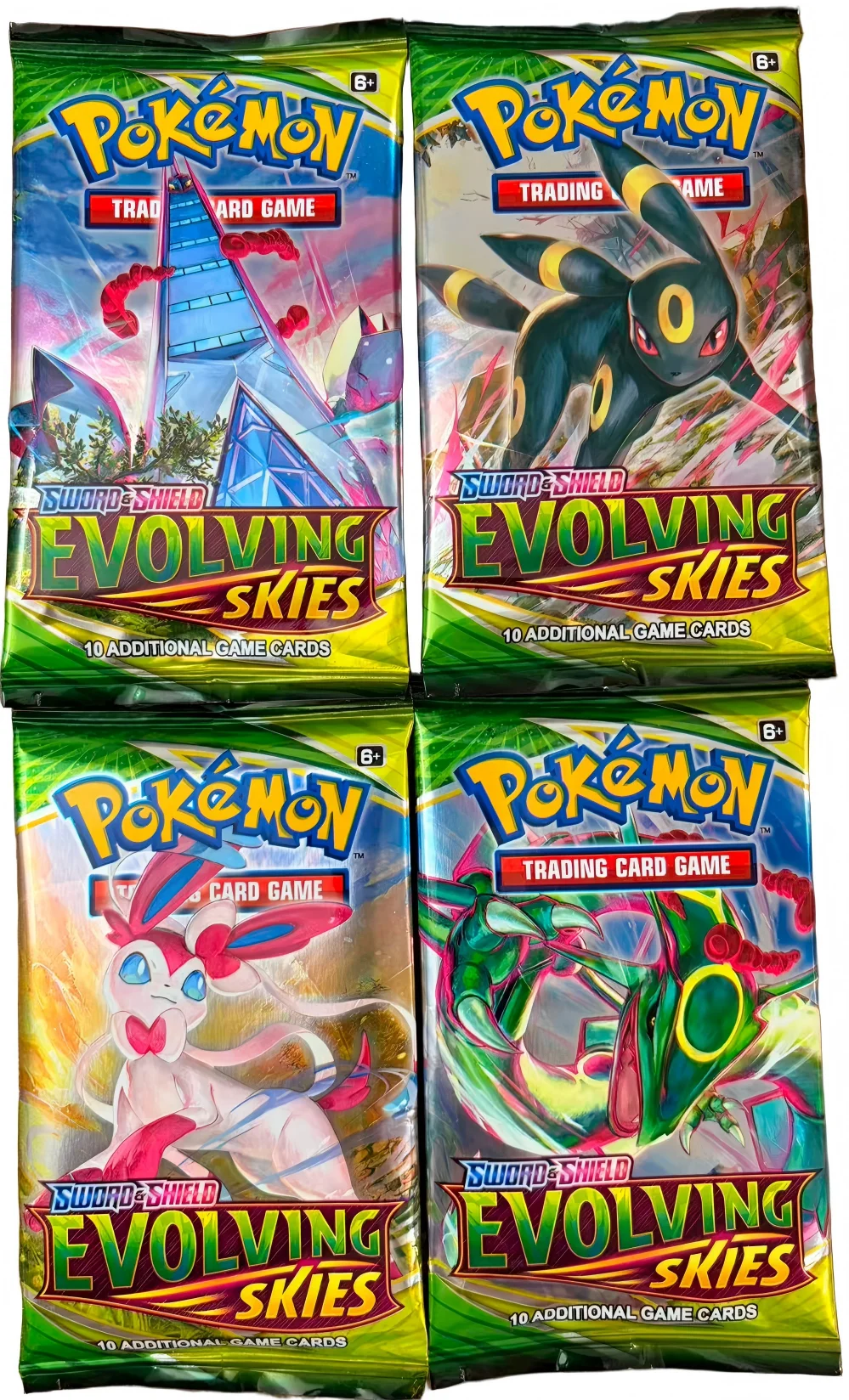 Cute Monster TCG Evolving Skies Booster Box Sealed English Sword Shield Trading Card Game Collectible Eevee VMAX Rayquaza VMAX image 3