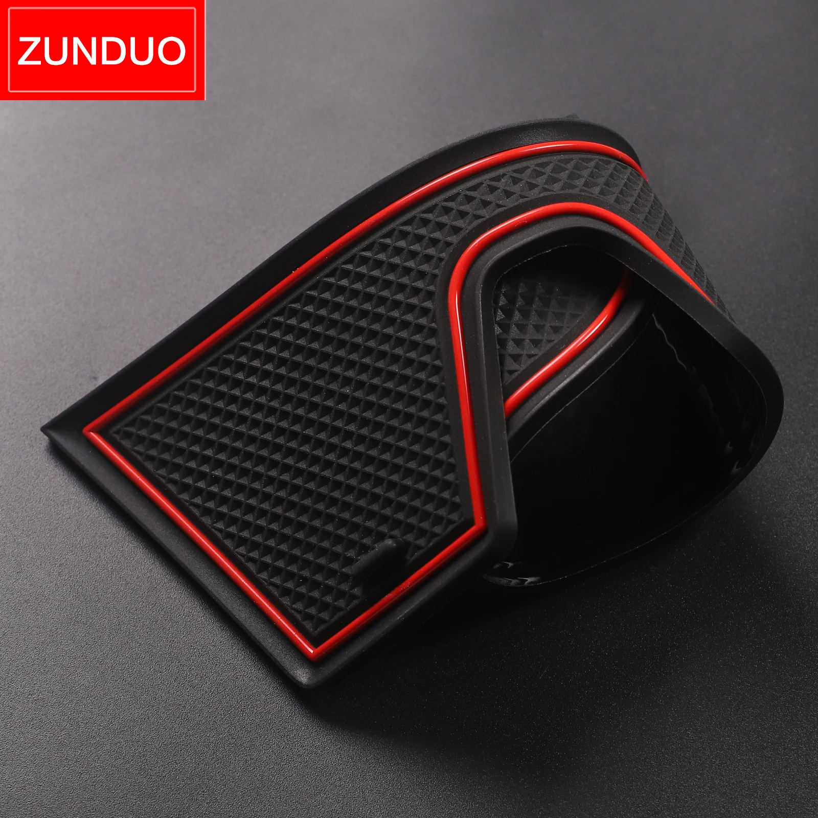 ZUNDUO Gate Slot Cup Mat for Toyota Corolla 2019 - 2022 GR Anti-Slip Door Groove Pad Interior Accessories Coasters Non-Slip Mats