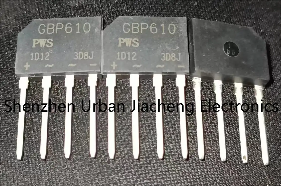 Neue original sep flache brücke gbp610 gleich richter brücken stapel 6 a1000v