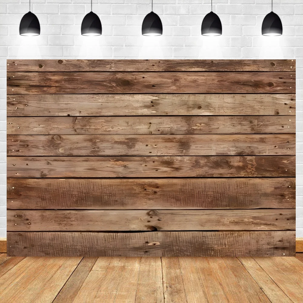 البني لوحة خشبية خلفيات للتصوير الفوتوغرافي استوديو الصور البني الداكن الطابق الدعائم الأطفال صورة الخلفيات تخصيص حجم كبير
