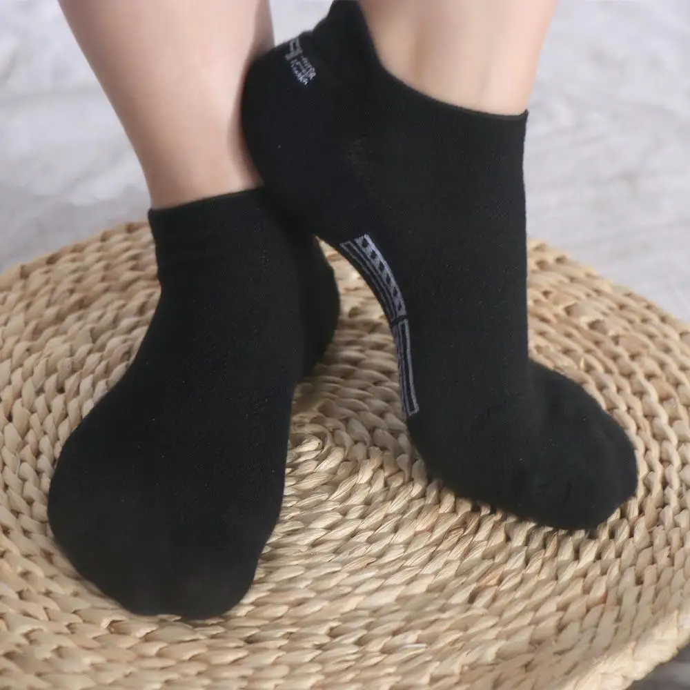 

10Pairs/Lot High Quality Athletic Summer Cotton Breathable Mesh Thin Low-Cut Socks Ankle Socks Men Socks Sport Socks