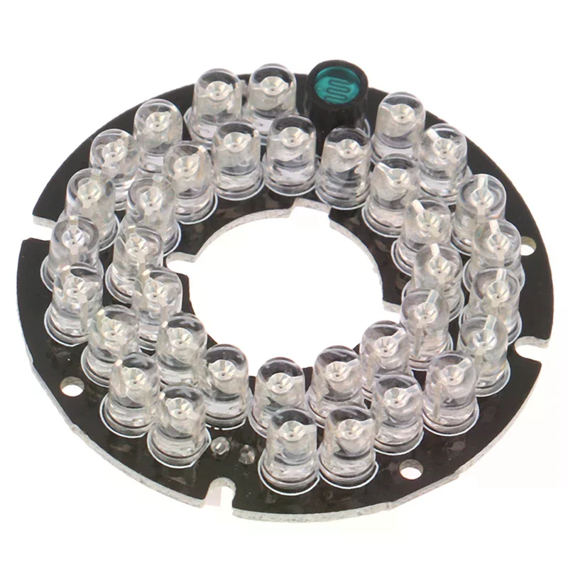 IR 36 LED Light Board Infrared Lamp Board Module for Day Vision Camera Security Camera High Definition IR LED 90 Degrees