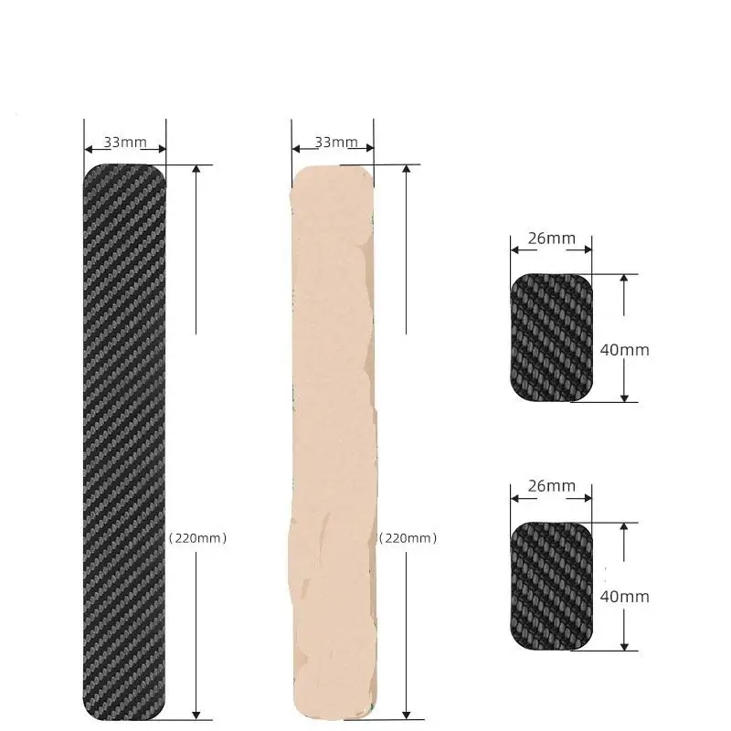 

Chain Stay Posted Protector Set for Bicycles, Black Cycling Frame Guard, Bike Chain Care Accessories