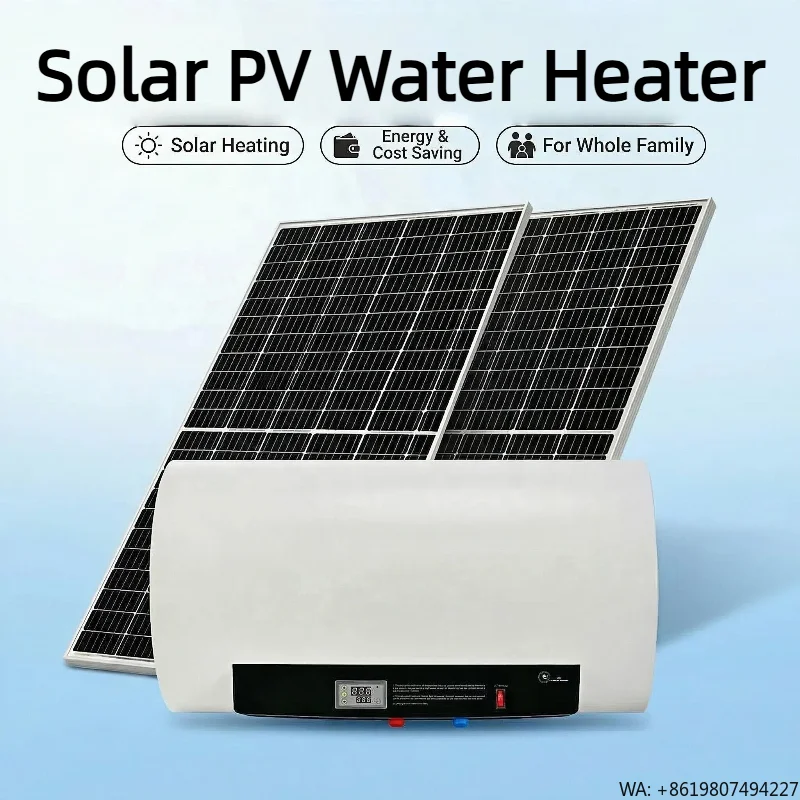 Durable Solar PV Water Heater with Metal Housing 3 Years Warranty Hotel & Household Use Energy Saving
