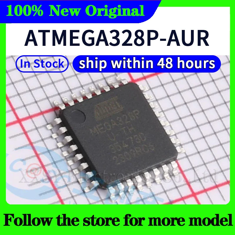 

ATMEGA328P-AUR В наличии