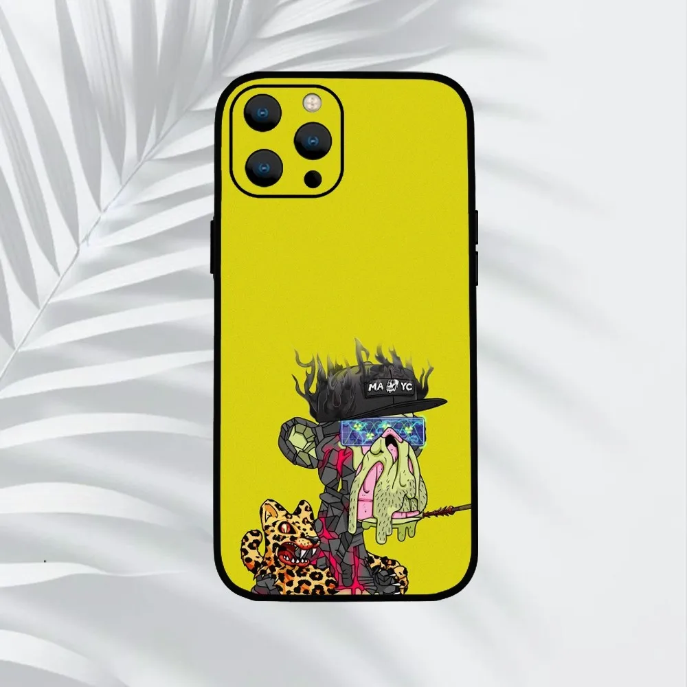 B-Bored ApeS Yacht Club NFTS  Phone Case For iPhone Mini 11 12 13 14 15 Pro XS Max X Plus SE XR Shell