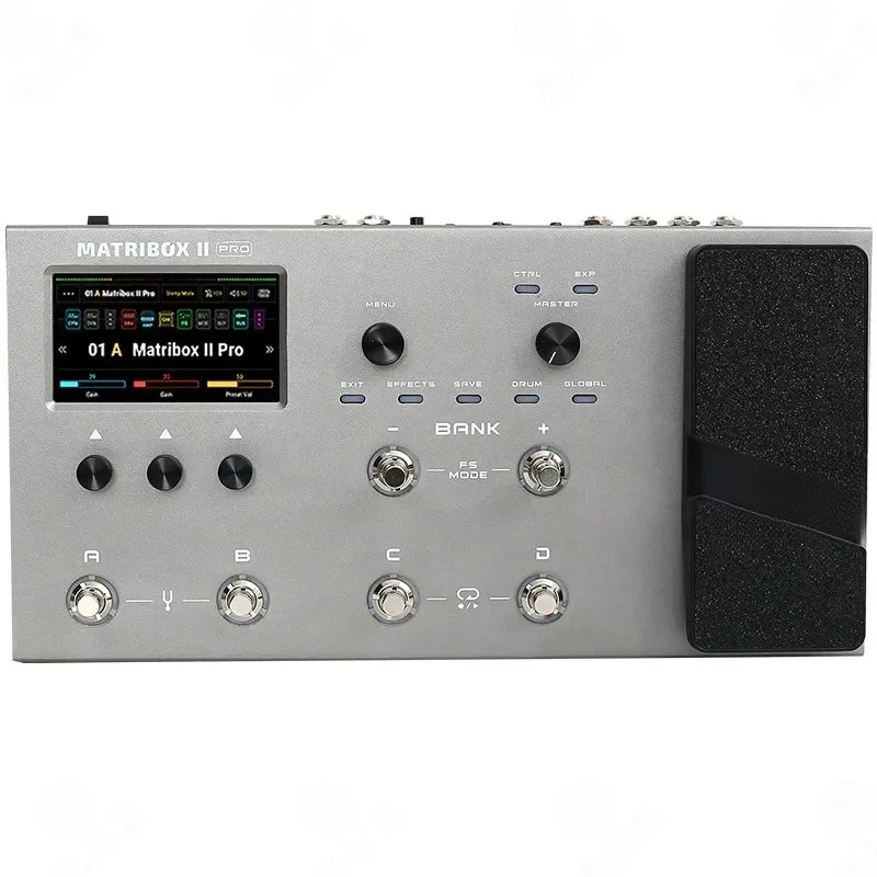 Pro Electric Guitar Comprehensive Effects Bass Drum Machine backing track sound card recording