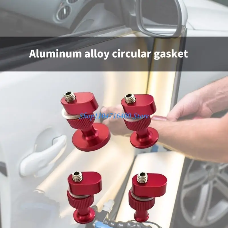 

y1gd Car Body Paint Dent Hails Buckles Aluminum Glues Puller Tabs Remover Dent Repair