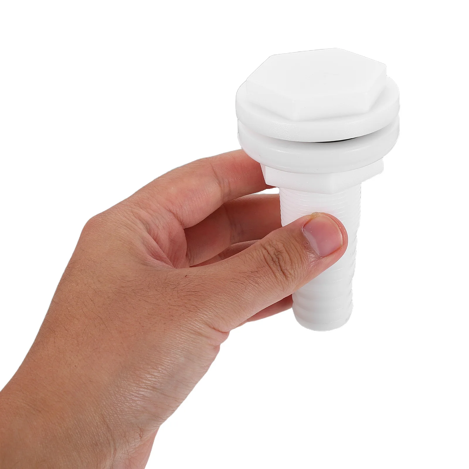

1pcs Boat Scupper Valve Plastic Marine Fitting Deck Drain Connector Bilge Pump Thru Hull Fitting Marine Drain Outlet Small Boat