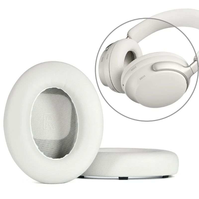Bose QuietComfort 울트라 헤드폰 교체용 단백질 스킨 이어 패드, 이어컵, 소음 차단, 1 쌍
