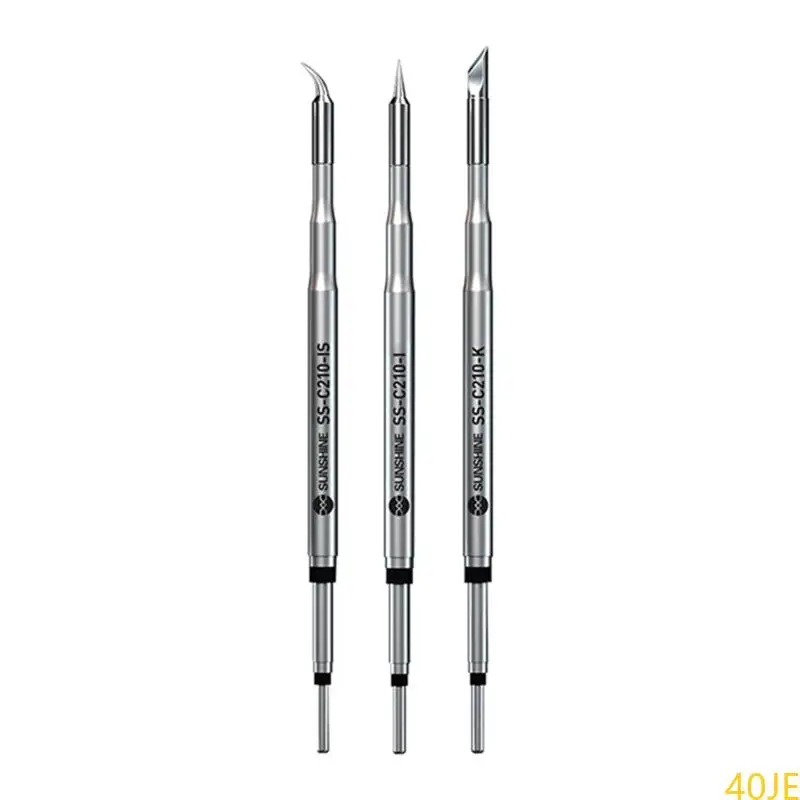 

40je без свинца C210 Sypering Tip для JBC C210 T210 T26 S21 Советы сварки быстрое отопление