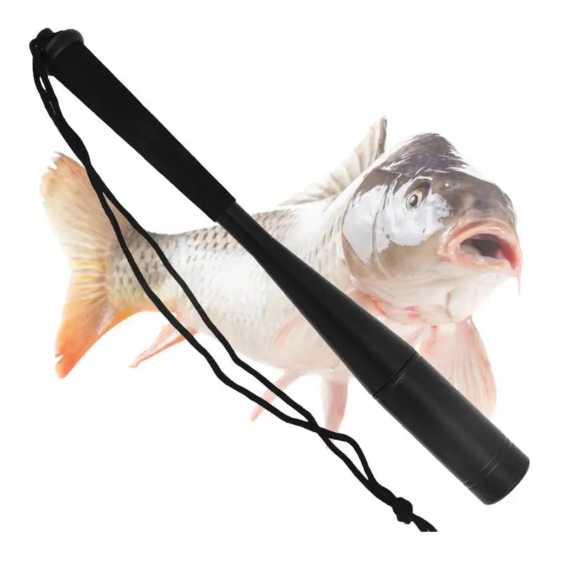 Fishing Bat Aluminum Alloy Fishing Knock Tool with Anti-Slip Handle Fishing Tool Beat Fish Rod for Outdoor Kayak Fishing