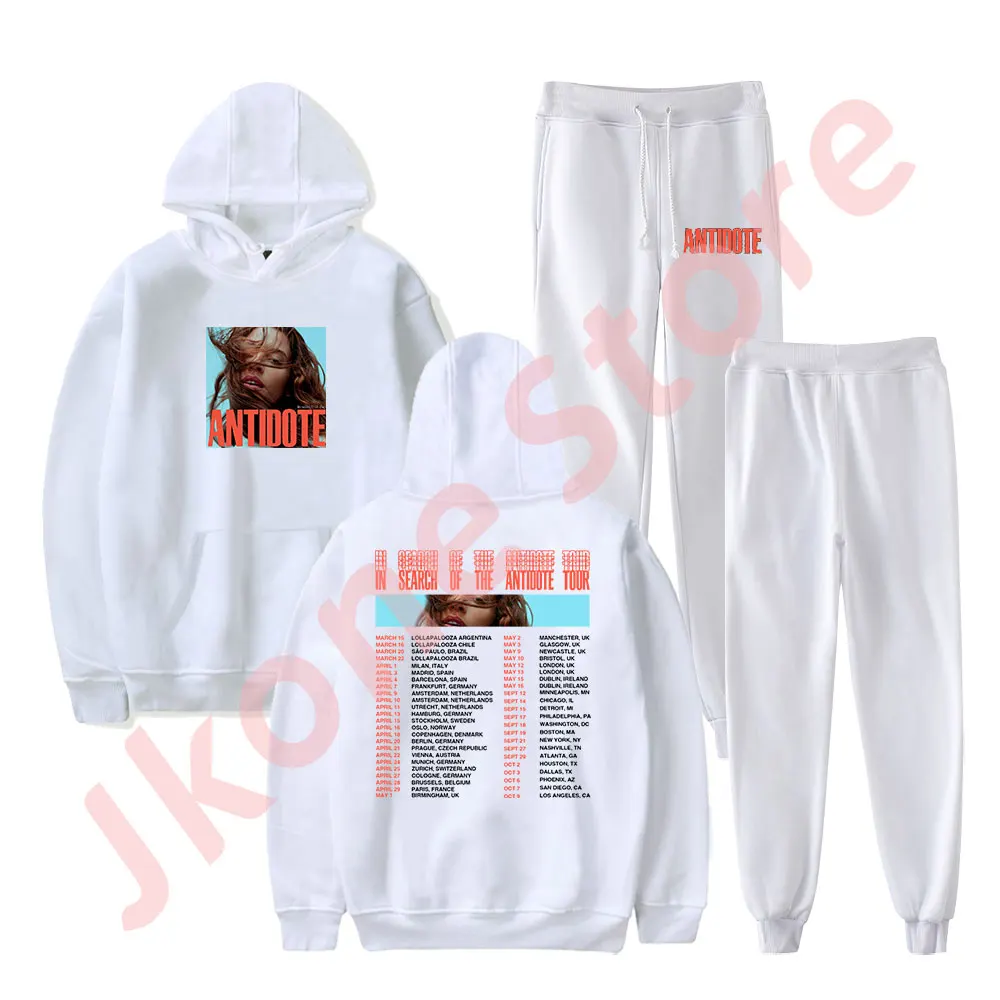 Fletcher In Search of the Antidote Tour Merch Hoodies Set Cosplay Women Men Fashion Casual Sweatshirts