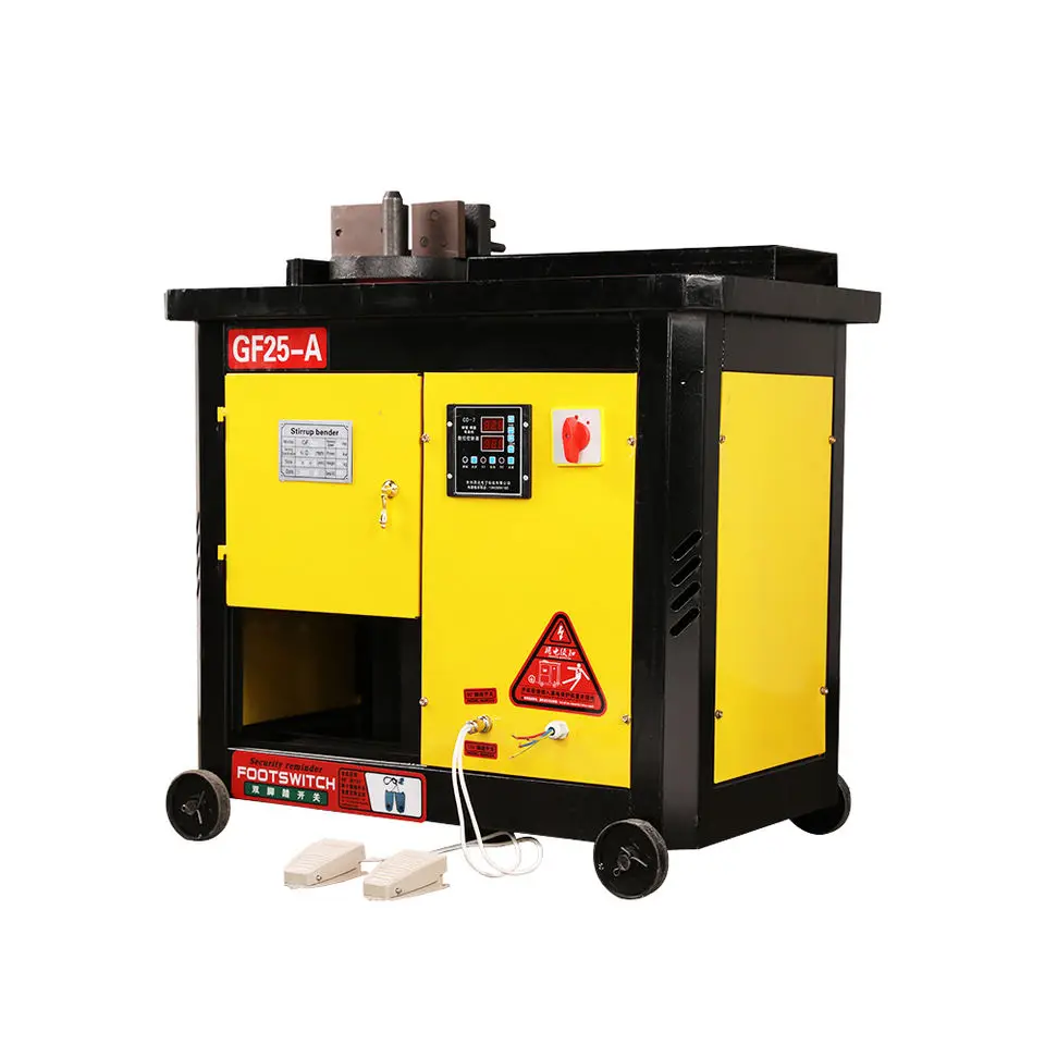 YYHC- Steel Bar Bender Machine 4-25mm Electric Manual Stirrup Bender Rebar Bender Machine