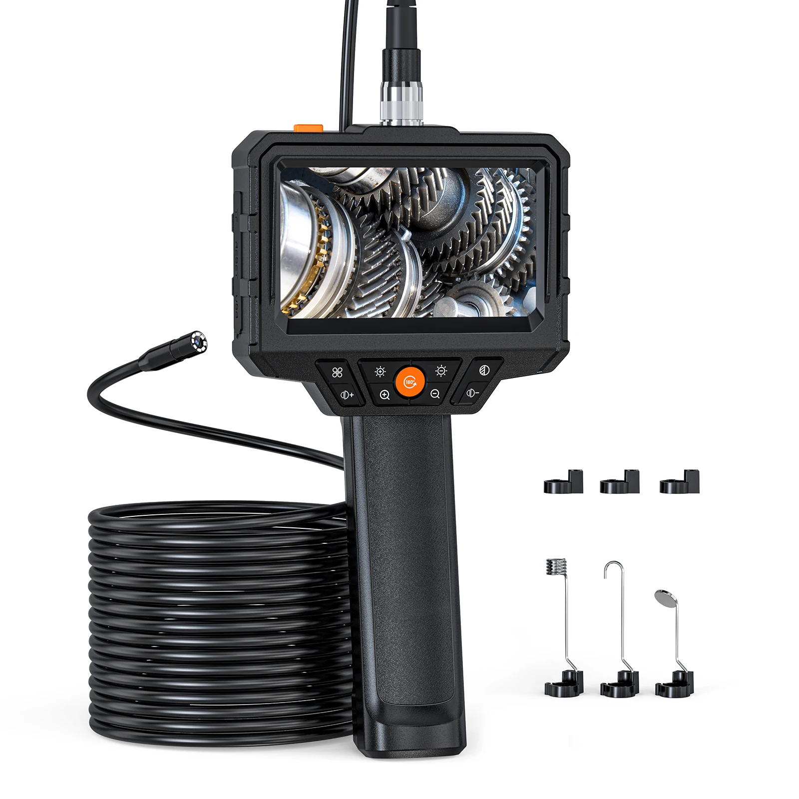 1080P HD Resolution Borescope Industrial Endoscope 1m /5m/10m cable optional 8mm Industrial Endoscope Camera With Short Module