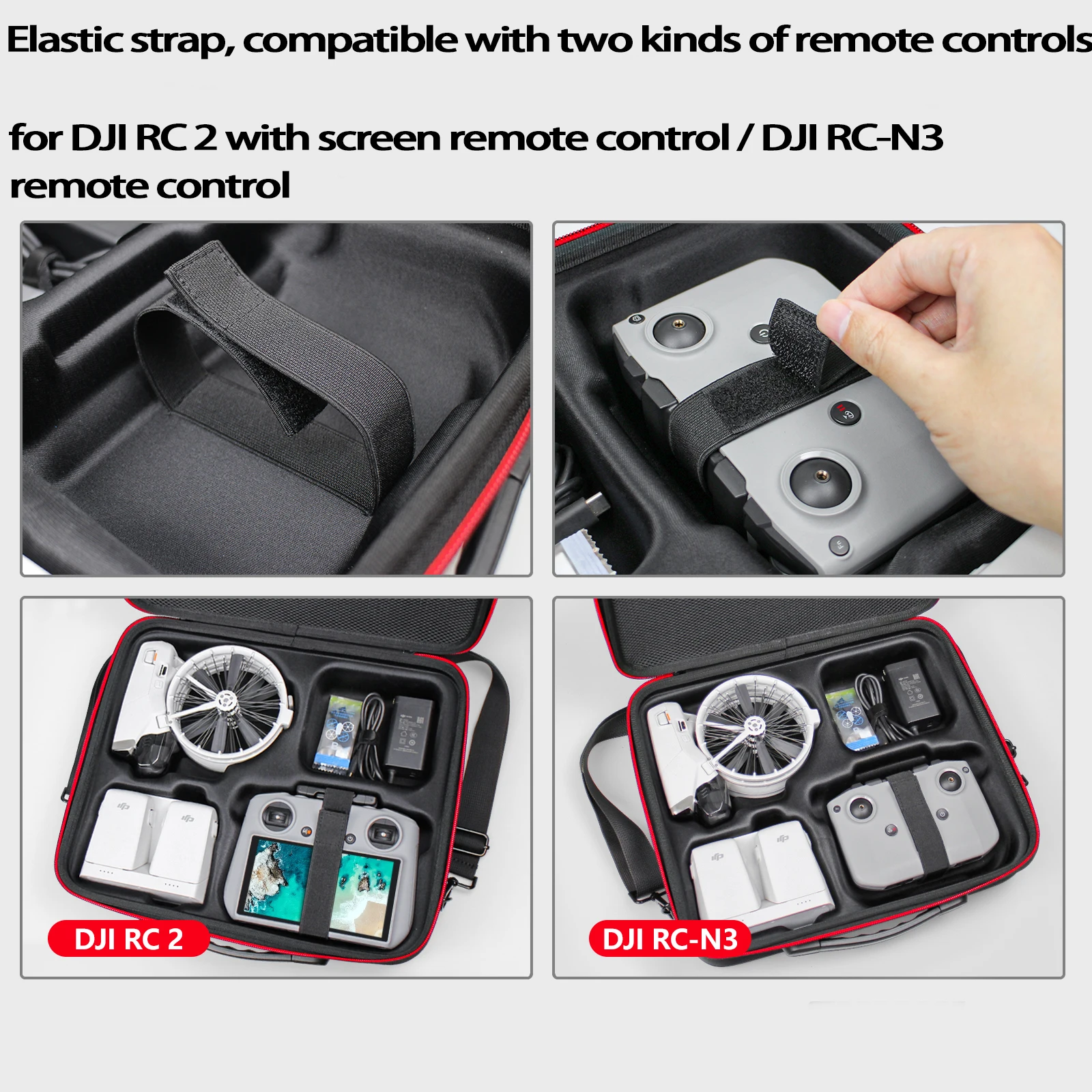 Storage Bag for DJI Flip Case,Portable Storage Shoulder Bag for DJI Flip Fly More Combo,Carrying Case Organizer Bag Accessories