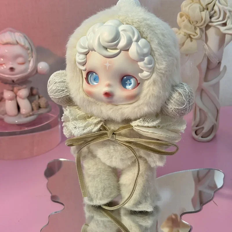 

POPMART SKULLPANDA gentle edge Genuine Blind Box Mystery Box Kawaii Ornaments Figurines Home Decor Desktop Model Dolls