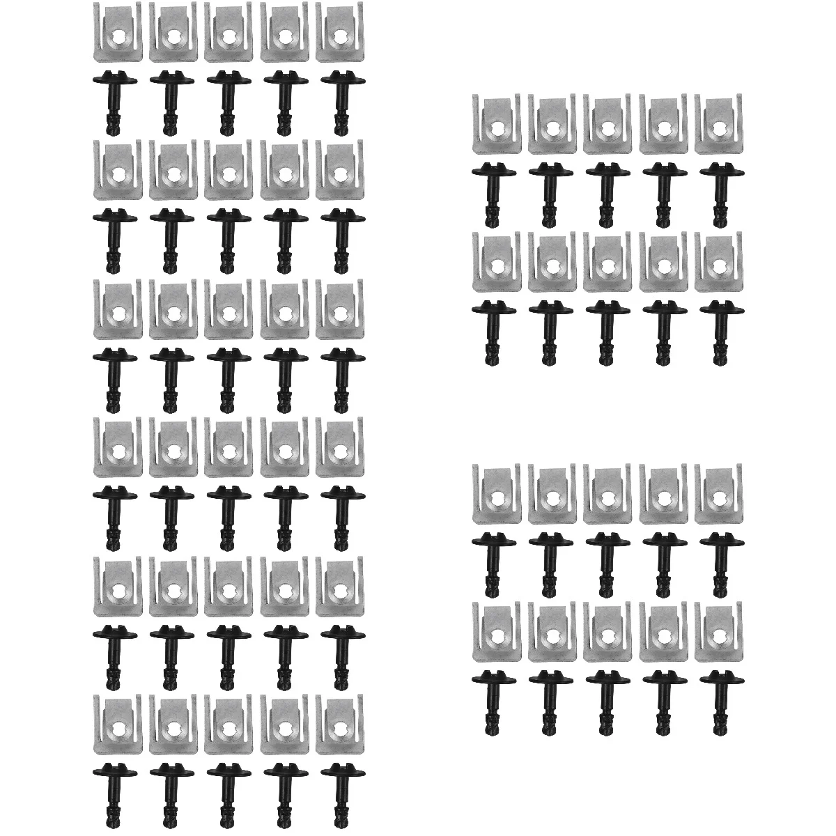 

5pcs Set of 5 Protector Screws Automotive Clips Panel Fastener Engine Undertray Cover