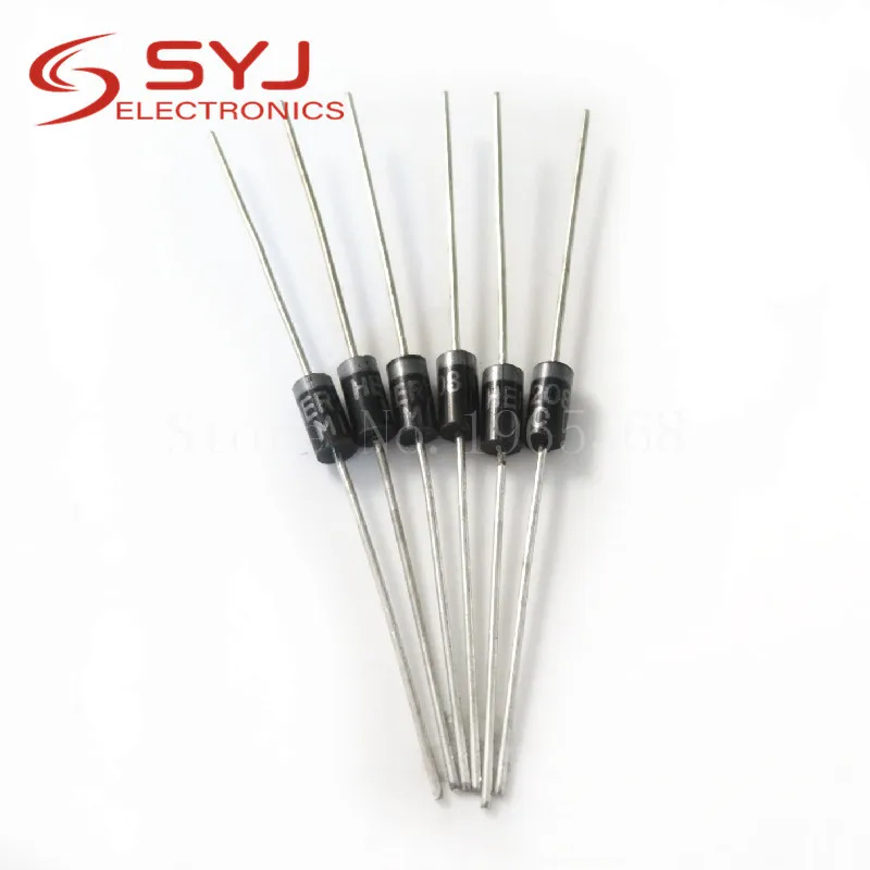 20pcs/lot Rectifier Diode HER108 HER208 HER307 HER308 HER508 SF16 SF56 SF54 FR307 FR607 DO-27 In Stock