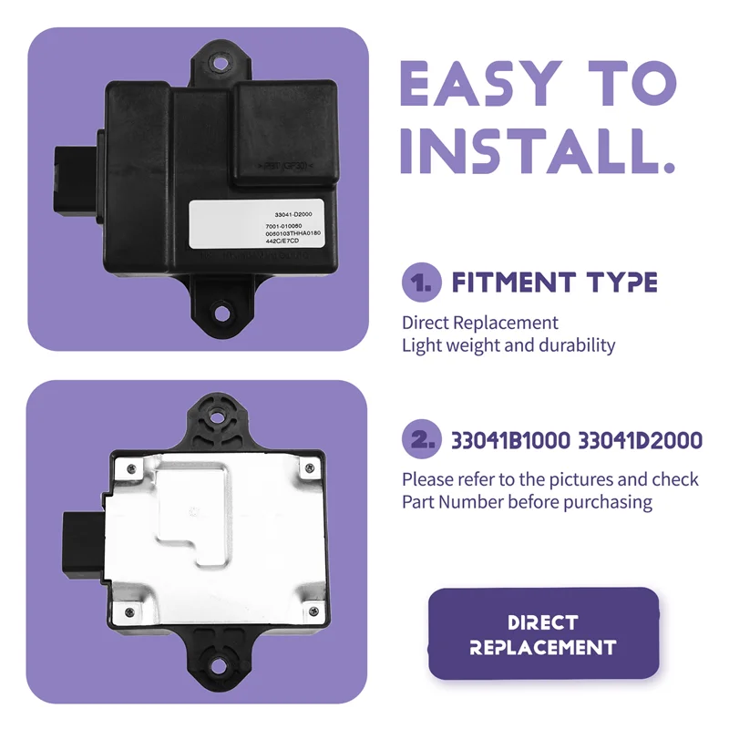 

Для Hyundai Genesis G80 G90 K900 Совместимый контроллер топливного насоса 33041B1000 33041D2000 Автомобильная часть