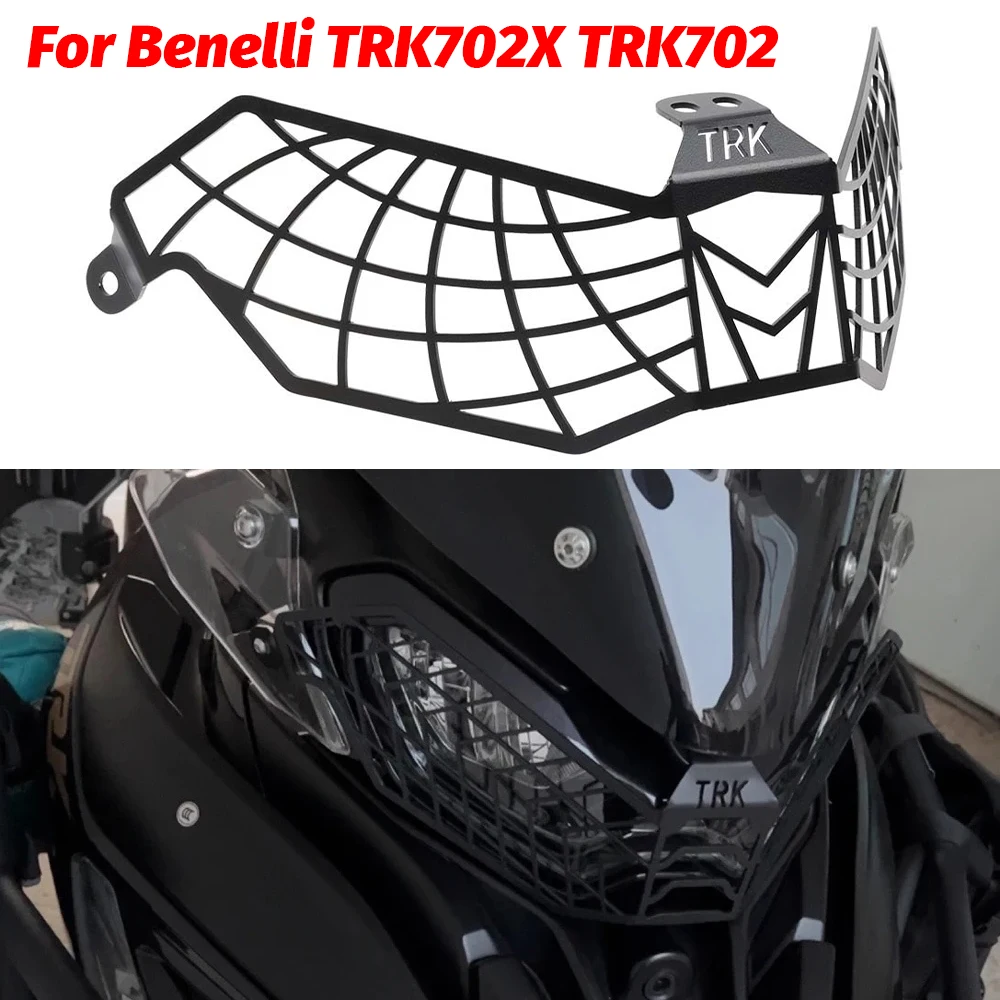 Für Benelli TRK702X TRK702 TRK702 X TRK 702X Zubehör Scheinwerfer Schutzfolie Scheinwerfer Grill Kopf Licht Schutz Abdeckung