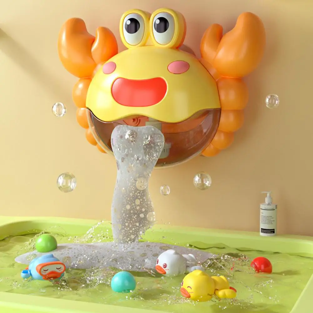 Badspeelgoed voor peuters Bubble Maker Krabbad Bubble Maker voor kinderen Waterdichte bubbelmachine Badspeelgoed voor peuters Cadeauset voor kinderen