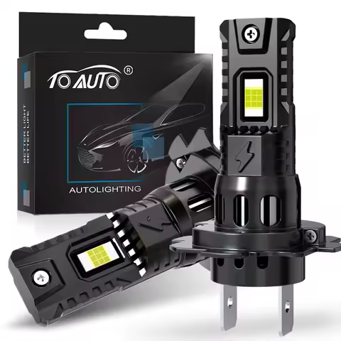 TOAUTO H7 Led Lights 25000LM 70W H4 Led H11 H8 Hb3 9005 Hb4 9006 Car Headlight Bulbs Canbusr Auto Turbo Fog Lights 6500K 12V 24V