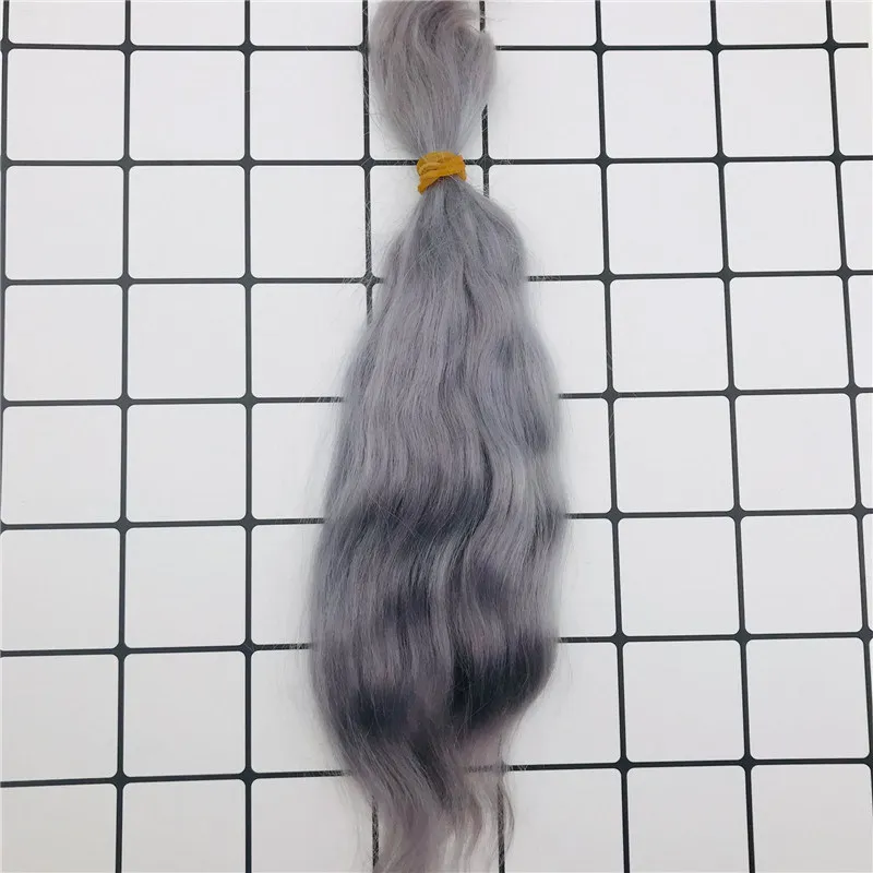 10 Grams / Bag 9 Colors Reborn Doll Mohair Wig DIY BJD OB11 Doll Reborn Baby Dolls Pure Mohair Black Gold Hair for Rebirth Doll