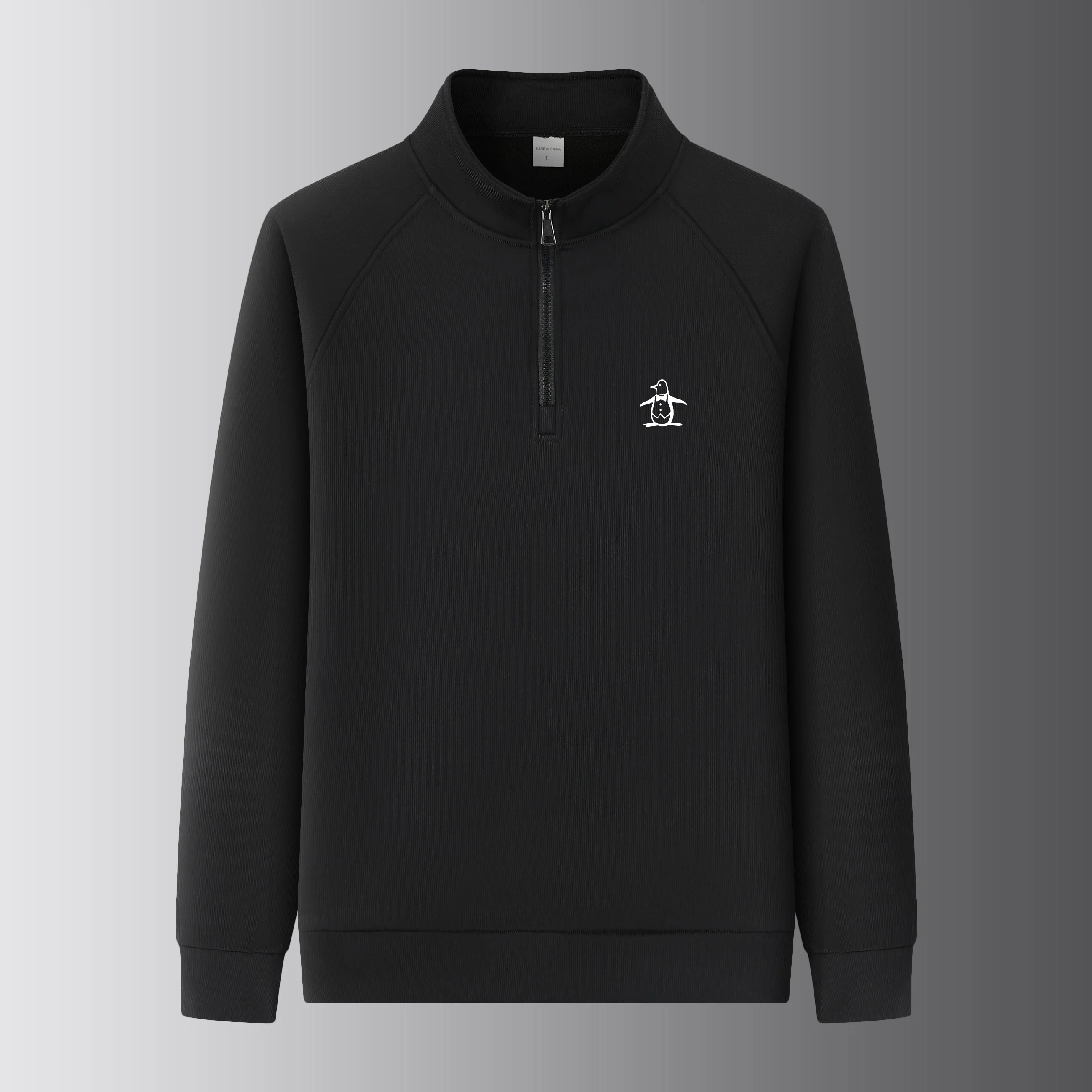 

2025 Korean Men's Fashion Sportswear Sportswear Warm Casual Comfortable Zipper Sweater Autumn and Winter New Style