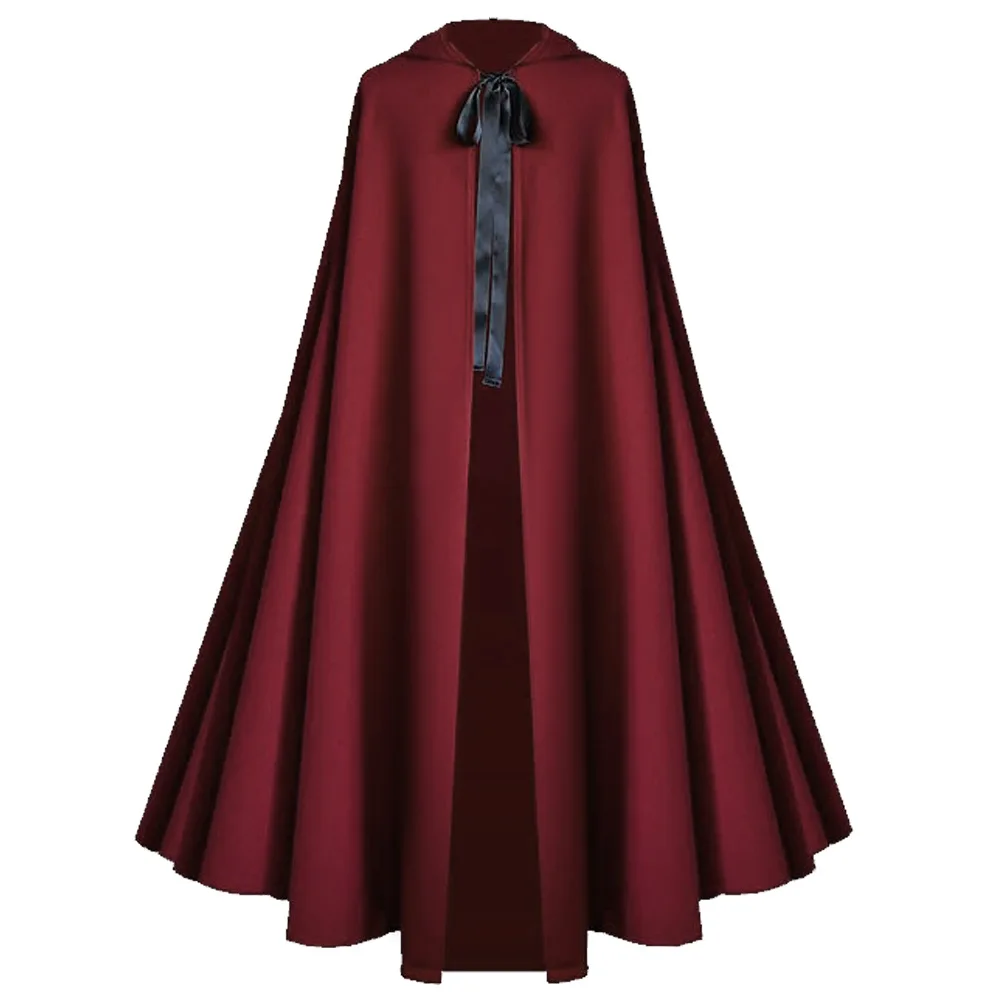 New Medieval Death God Cosplay Cloak Halloween Stage Performance Costume Women's Traditional Chinese Ethnic Stage Performance...