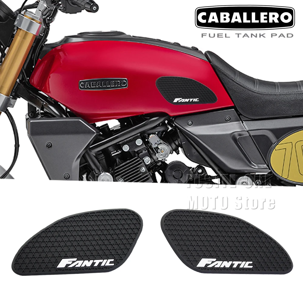 

FOR CABALLERO FLAT TRACK 125 250 500 700 Motorcycle fuel tank non-slip adhesive