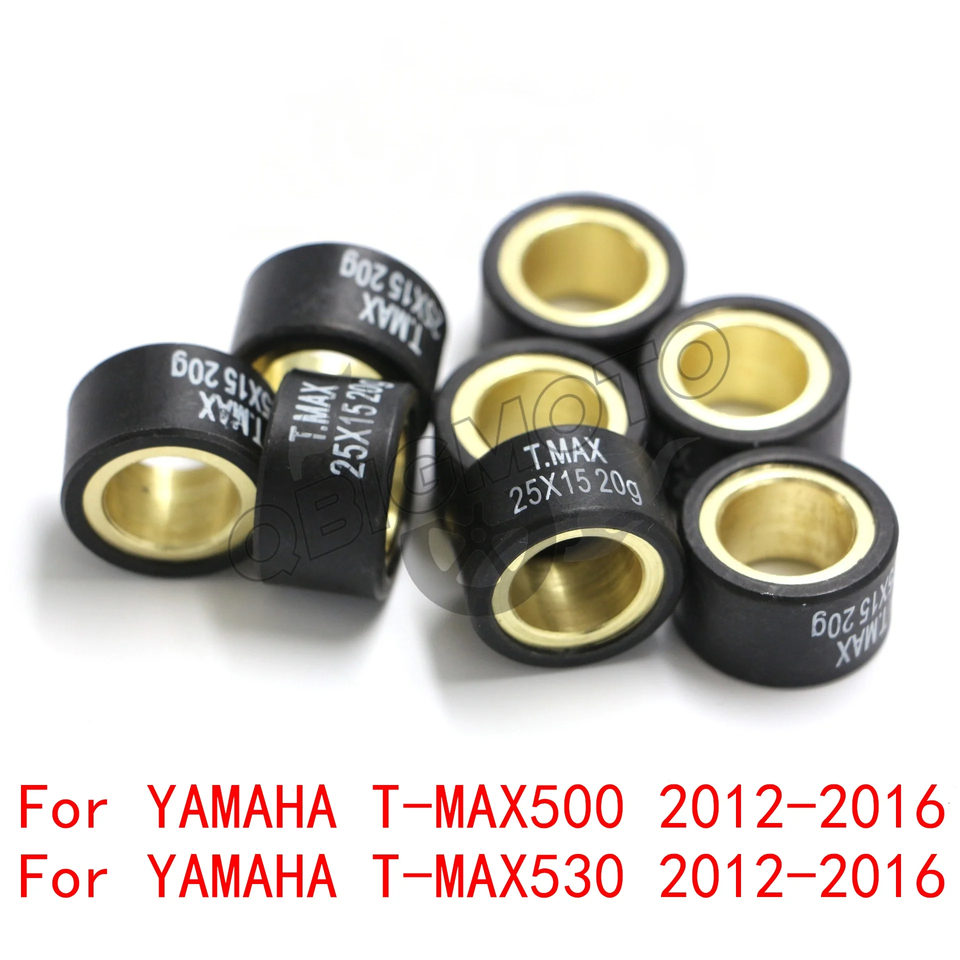 

T-MAX500 2016 Motorcycle Scooter Variators Rollers Clutch Beads For YAMAHA T-MAX530 T-MAX 500 530 TMAX500 TMAX530 2015 2014-2012