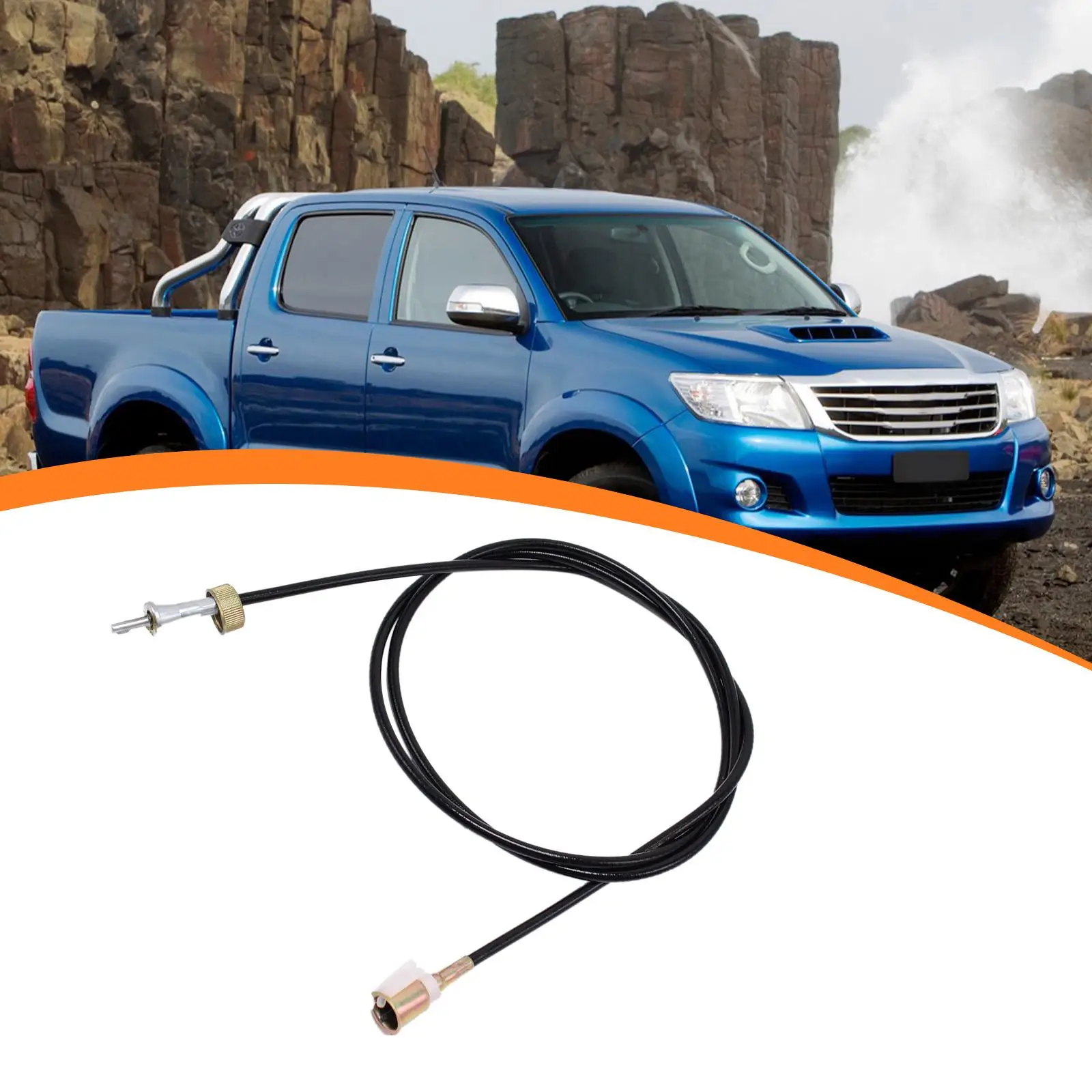 

Speedometer Cable Metal Housing Utility Accessory Automobile Parts Easy to