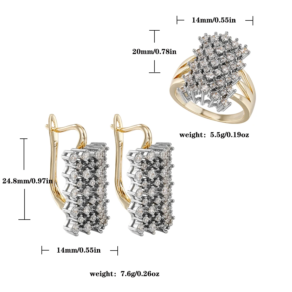Wasserfallartige, fächerförmige Reihen, verziert mit Diamantohrringen und -ringen, als Accessoires für Bankette und Hochzeiten, ein Geschenk für die Freundin oder die Mutter. – Detail 1