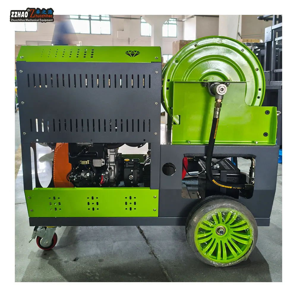 200bar  Flow Rate 64/84L Remote-controlled Pipeline Dredging Machine