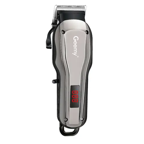 Original Geemy electric hair clipper cordless professional beard & hair trimmer for men rechargeable hair cutter machine set