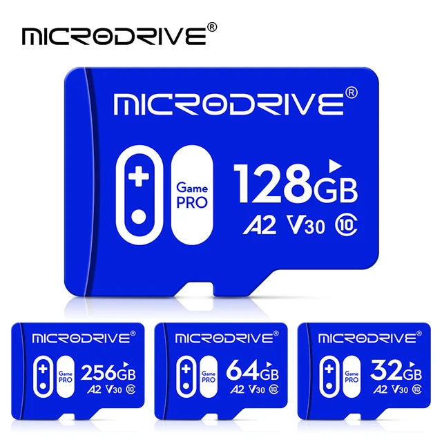 Oryginalne karty pamięci 128 GB 64 GB 32 GB Szybka karta pamięci flash 256 GB Karty Micro TF/SD do tabletu/telefonu komórkowego/urządzenia monitorującego