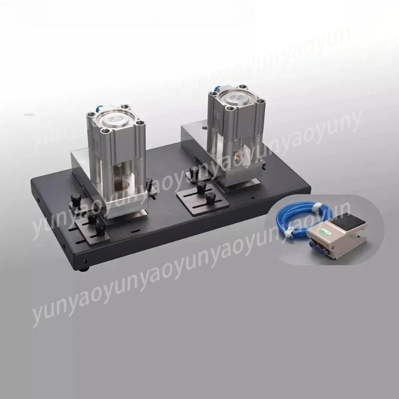 Double Mold High-precision PVC Card Punching Machine with Foot Switch