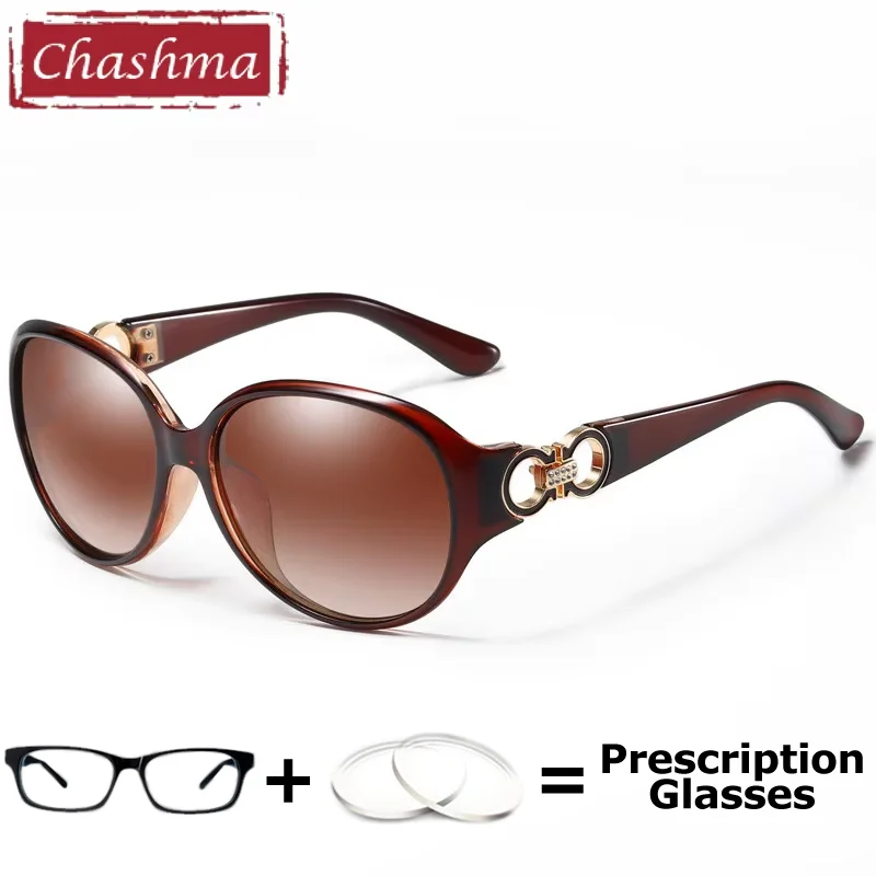 Chashma Prescription Polarized Sunglasses Women Driving Sun Glasses Fashion Designer Eyeglass Diopter Glasses