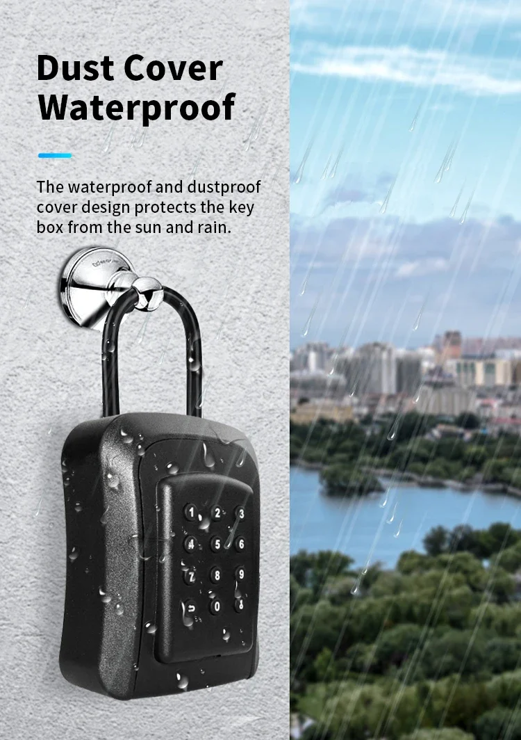 Janasiba TUYA Smart Key Box Bluetooth Opbergslot Box Smart Life