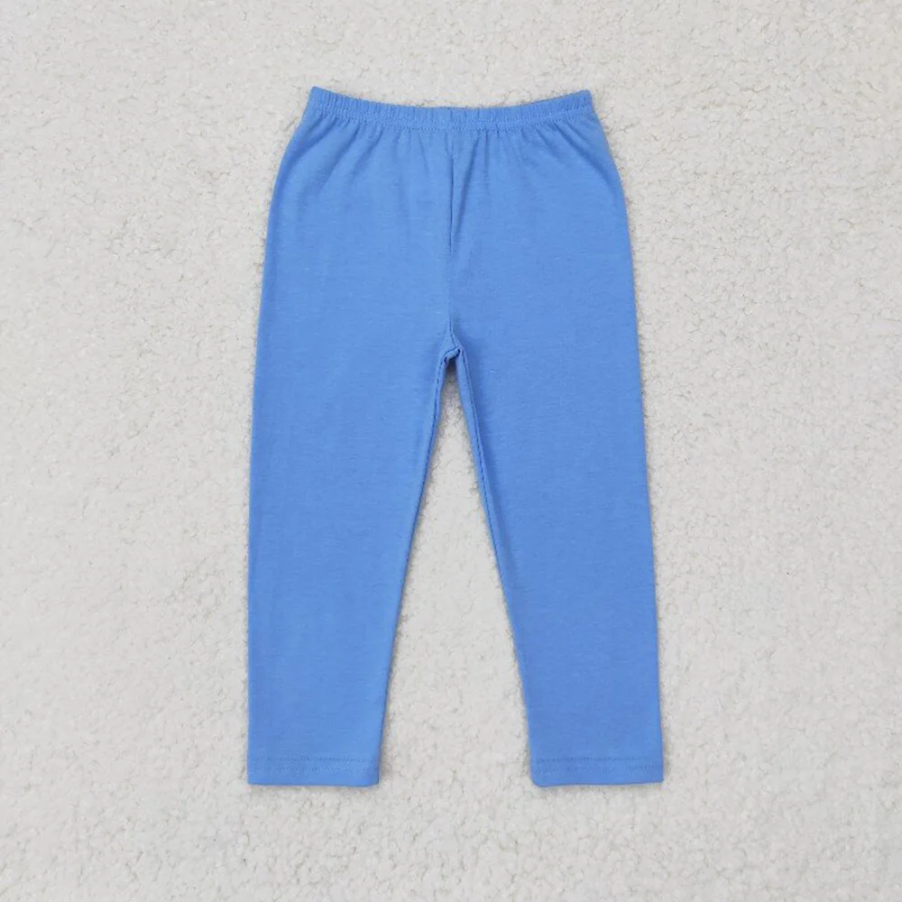 

Baby Girls Blue Cotton Bottom Pants