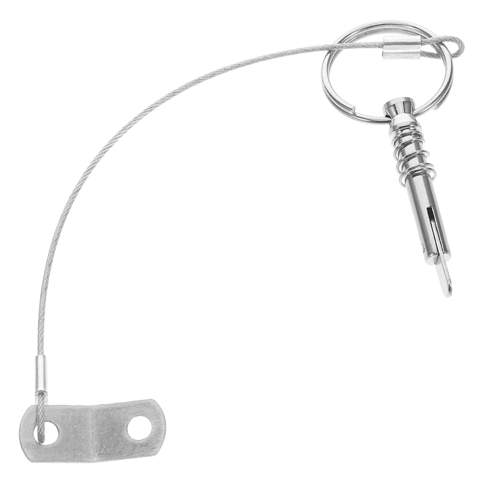 

1PC Marine Tongue Pin 316 Stainless Steel 6 3x42mm Detent Locking Pins Coupler Safety Hardware Boat Trailer Accessories