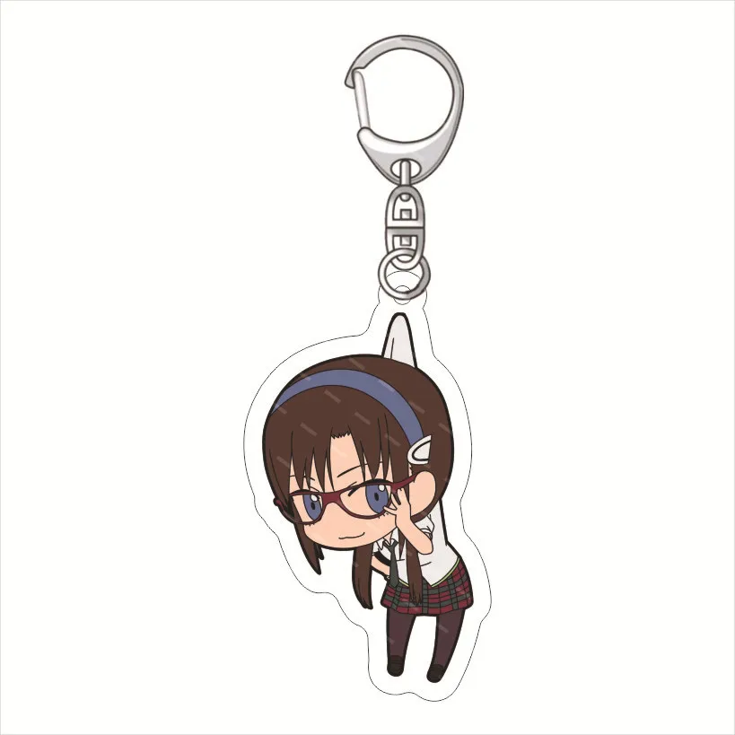 Chaveiro de Acrílico Eva New Century Evangelion Ikari Shinji, Pingente Charmoso para Bolsa, Presente, Lembrança, Chaveiro Fofo para Amigos