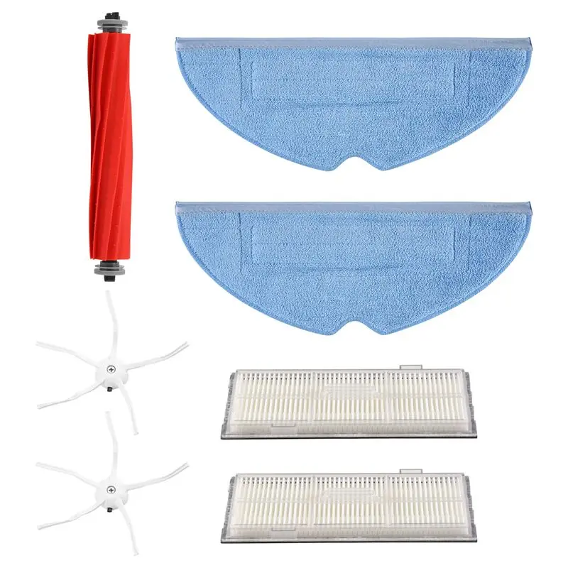 TAIGH-Accessories Kit For Roborock S7 S7 Plus T7S T7S Plus Robot Vacuum Cleaner With Main Side Brush Mop Pads Hepa Filters