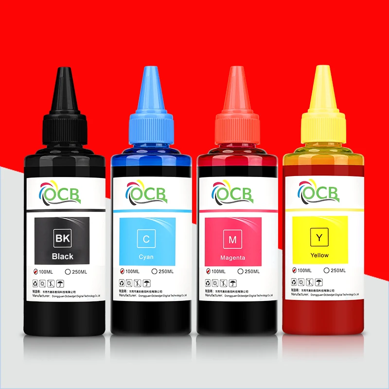 400ML Refill Dye Ink Kit Compatible For Canon PGI-470 CLI-471 PGI-480 CLI-481 PGI-580 CLI-581 Printer Tank Cartridges CISS