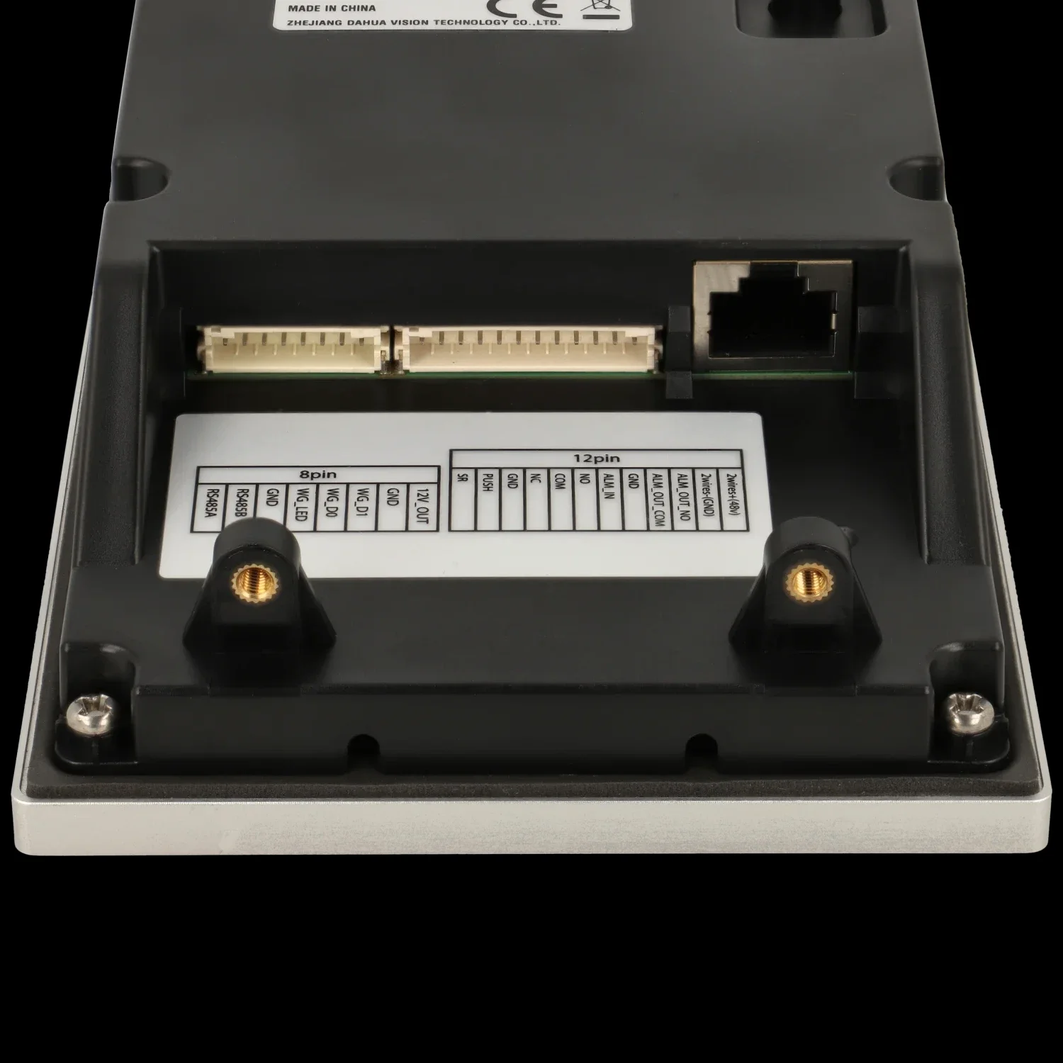 داهوا VTO3222E-P 2-wire IP فيلا محطة الباب فيديو إنترفون 2MP جرس الباب دعم PoE IC/كلمة المرور/فتح عن بعد/IP65 / IK08